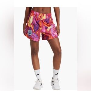 Adidas Farm Rio Athletic Shorts Size XS Orange and Pink